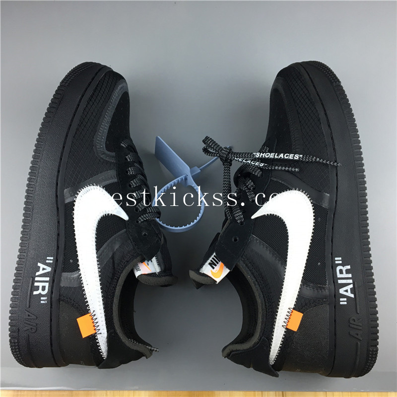 Off White x Nike Air Force 1 Low Black