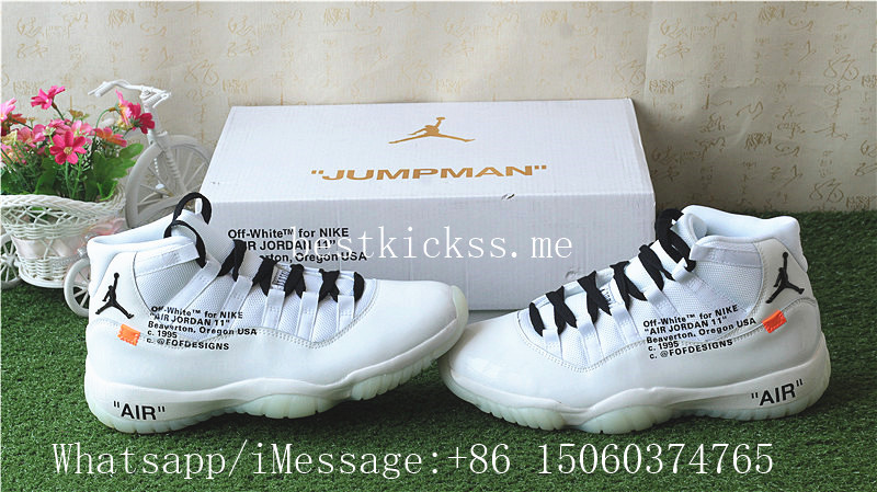 Off White x Air Jordan 11 Retro White