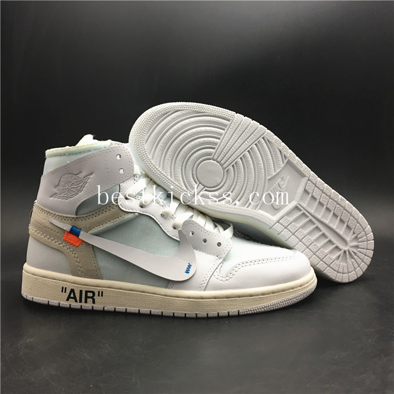 Off White x Air Jordan 1 White