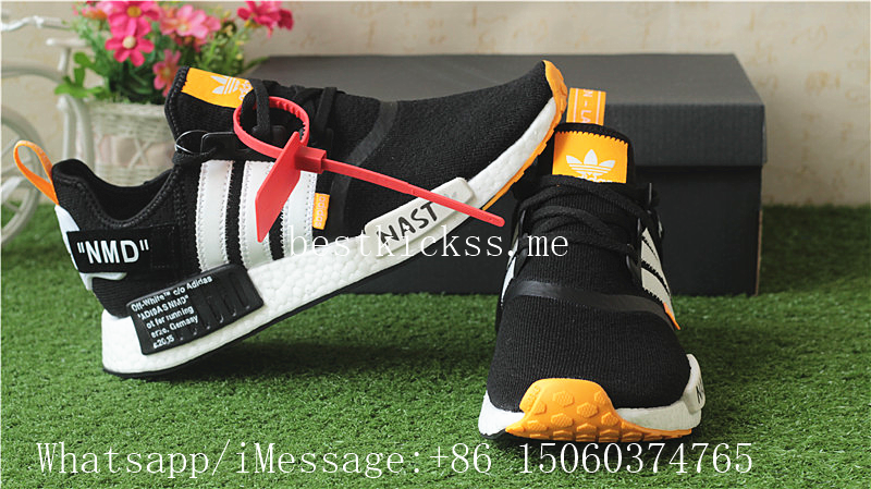 Off White x Adidas NMD XR1 PK Black BA8860