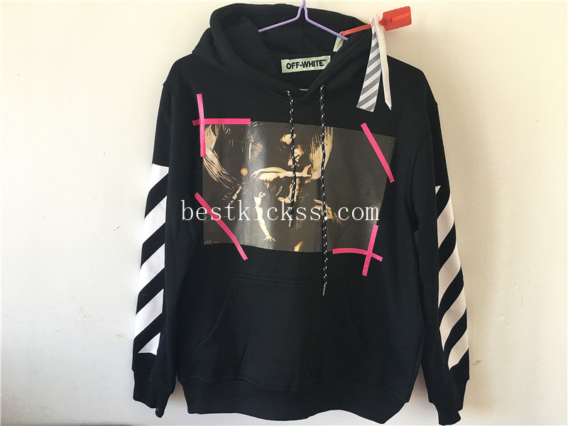 Off White OW Black Hoodie