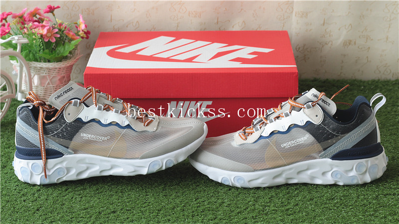 Undercover x Nike React Element 87 Navy White