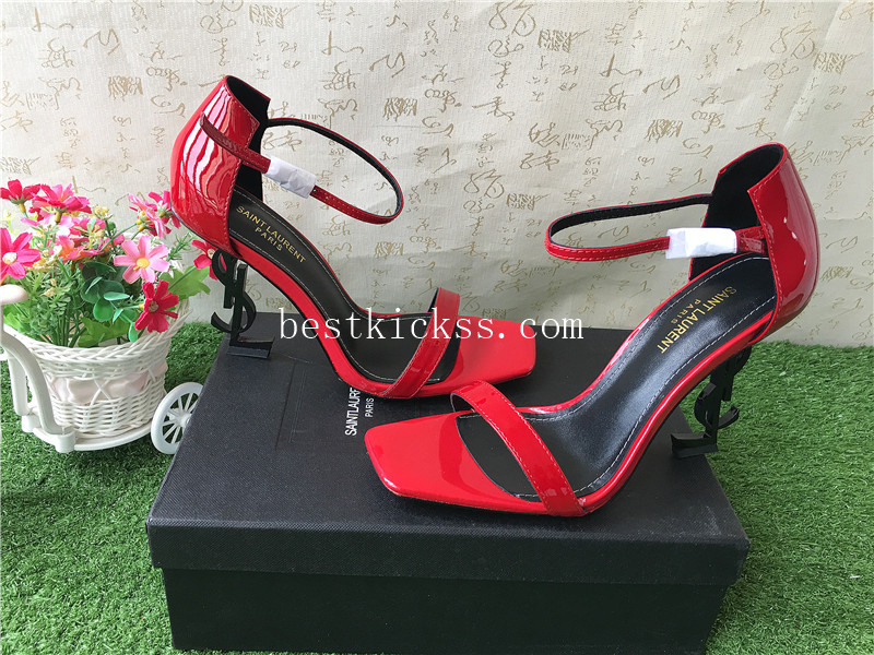 Red Saint Laurent YSL Heels