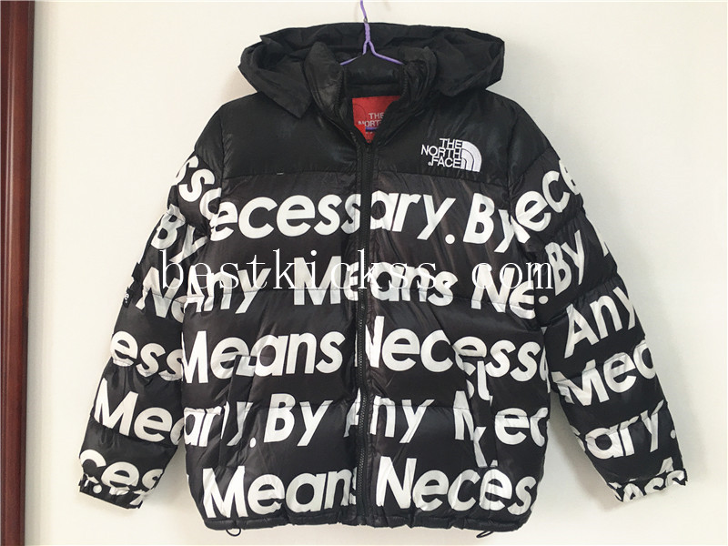 Supreme x The North Face Nuptse Jacket Black