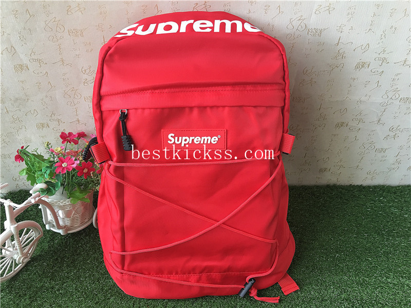 Supreme Red Backpack