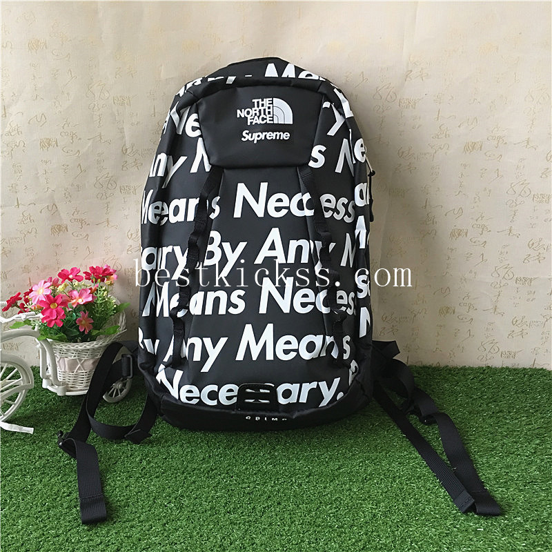 Supreme The North Face By Any Means Base Camp Crimp Backpack Black