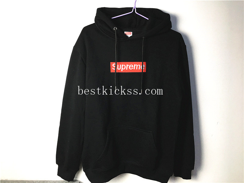 Supreme Black Hoodie