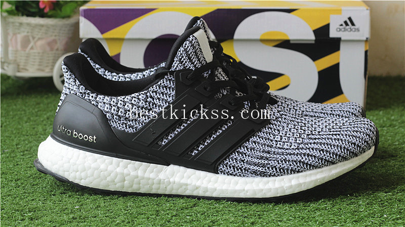 Adidas Ultra Boost UB 4.0 Black White BB6169 Real Boost