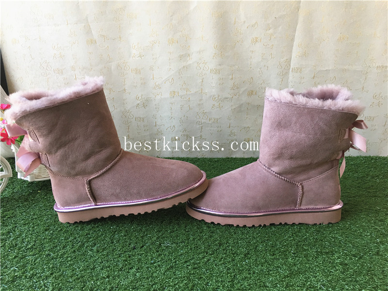 VGG Bailey Bow II Metallic Pink Boots