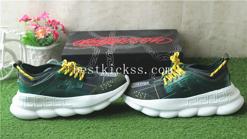 2Chainz Versace Chain Reaction Sneaker Green