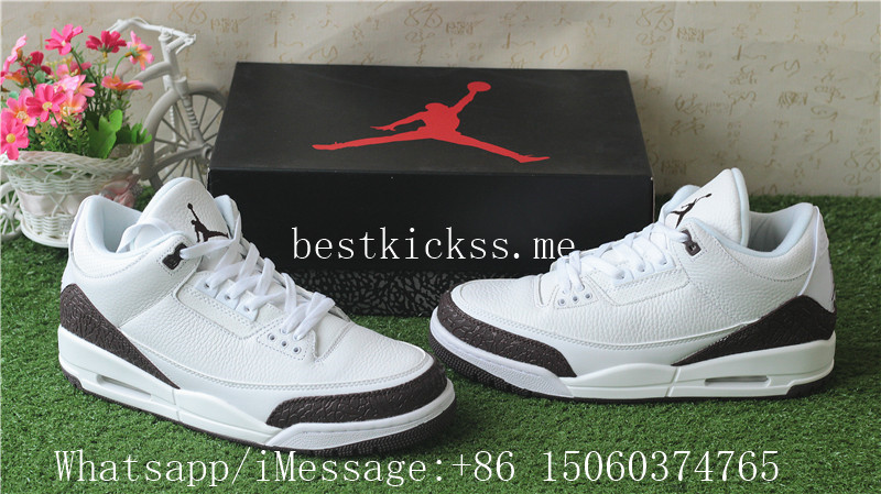 Air Jordan 3 BHM Mocha White Coffee