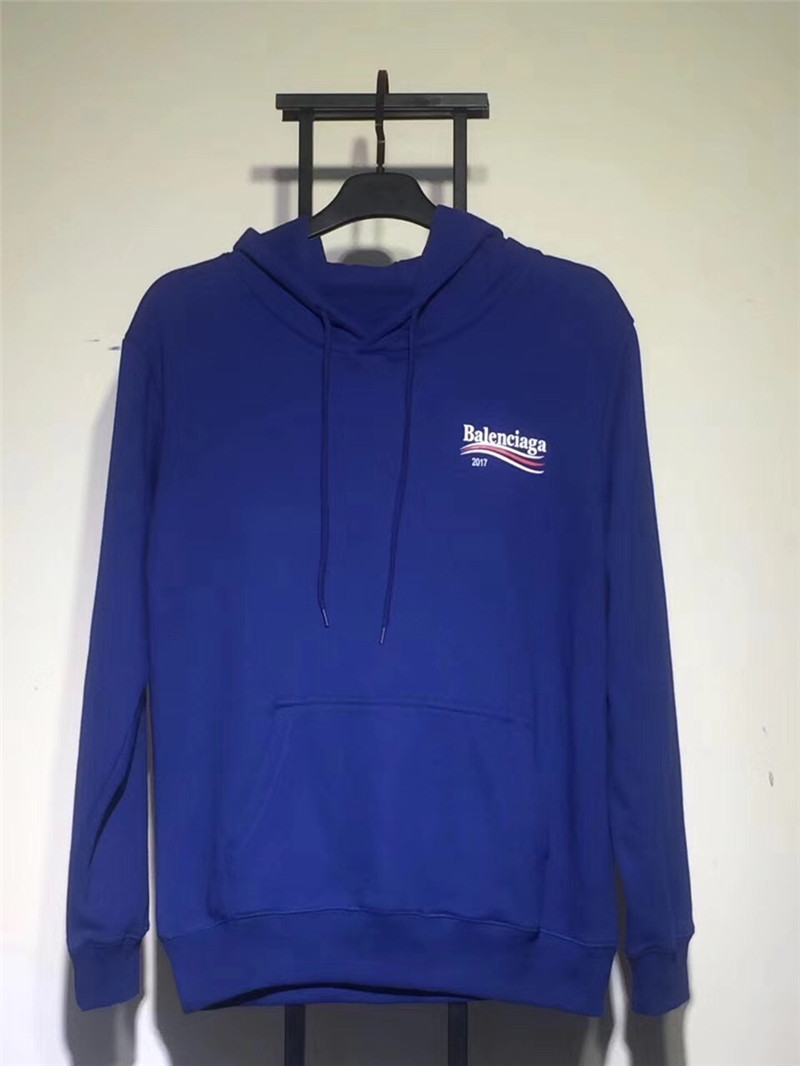 Balenciaga 'Campaign' blue hoodie