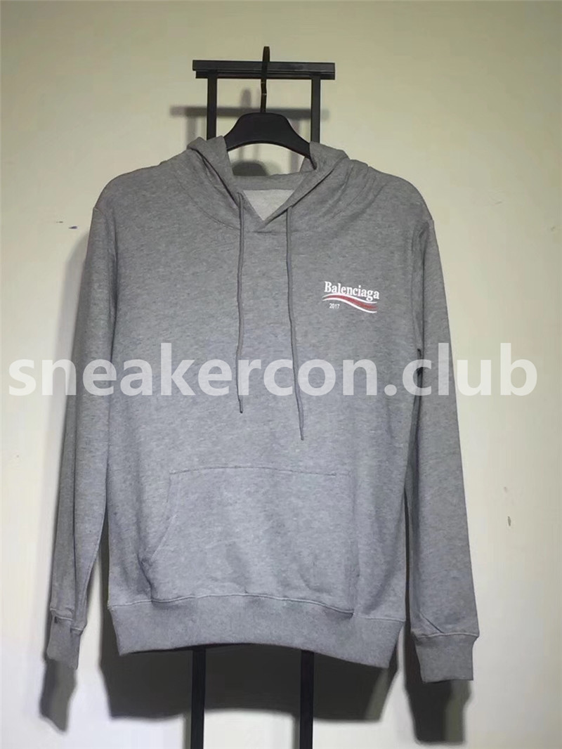 Balenciaga 'Campaign' grey hoodie