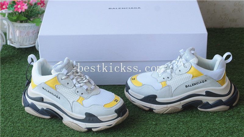 Balenciaga Triple S Yellow White Black