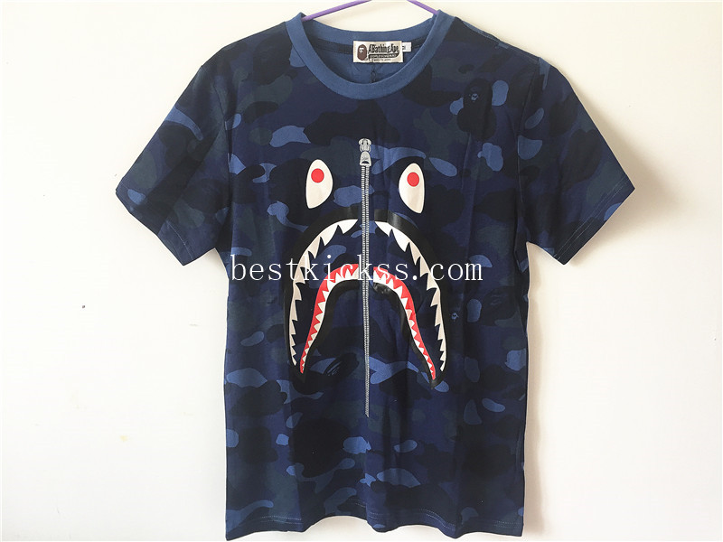 Bape Camo Blue Tshirt