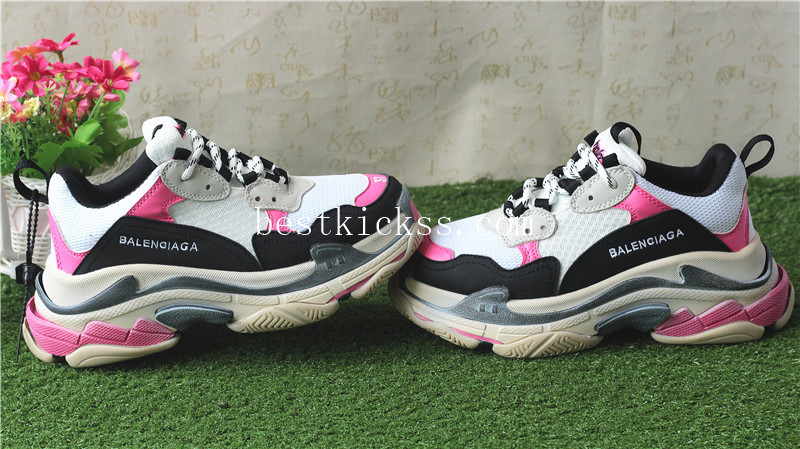 Balenciaga TripleS Washed Pink White Black