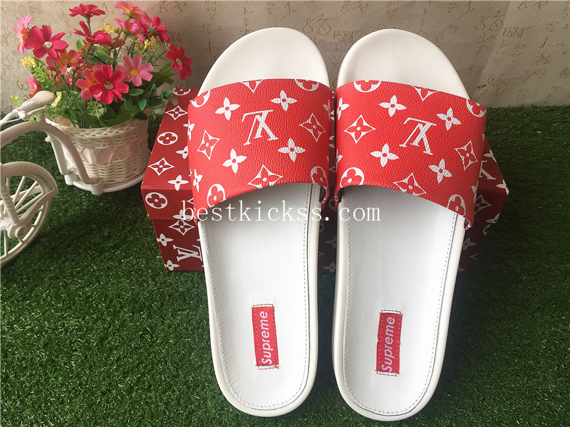 Supreme LV Slipper Red