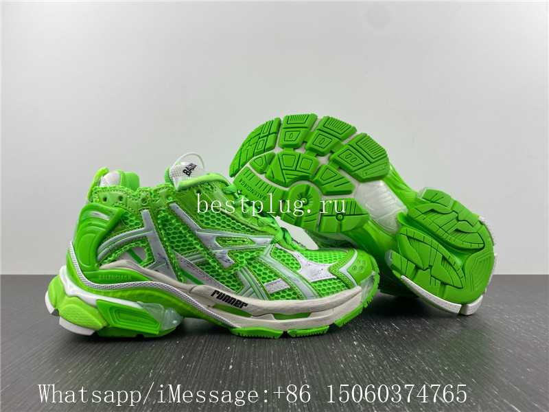 Balenciaga Runner Green White