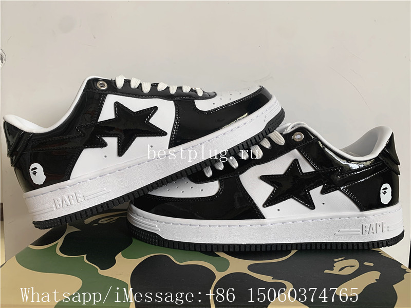 A Bathing Ape Bape Sta Low Black