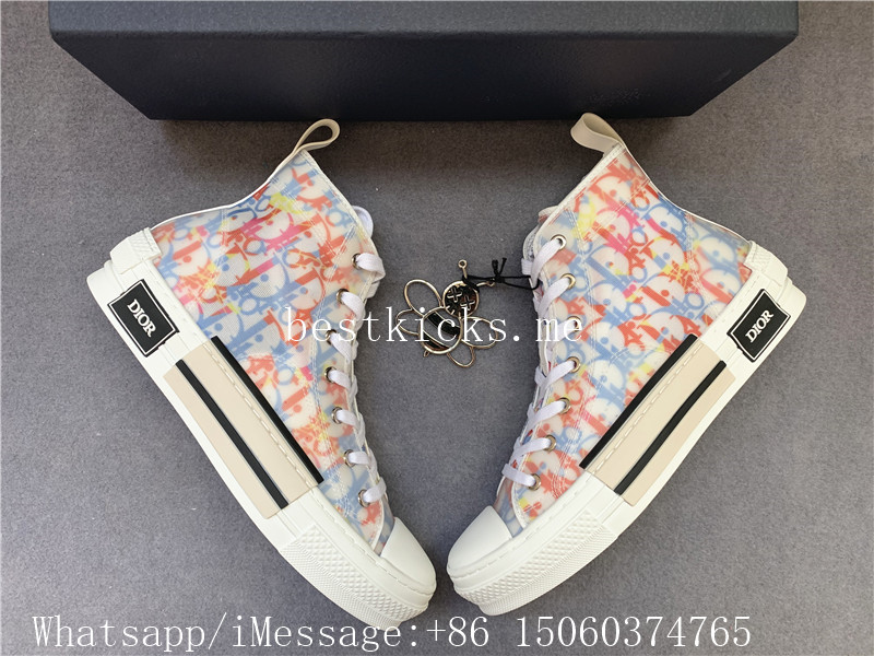 Dior B23 High-Top Sneakers Dior Oblique Muticolor