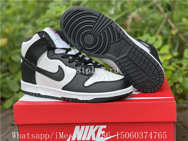 Nike Dunk High Black White Panda