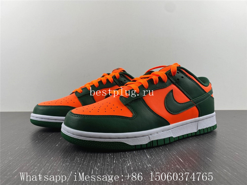 Nike Dunk Low Miami Hurricanes