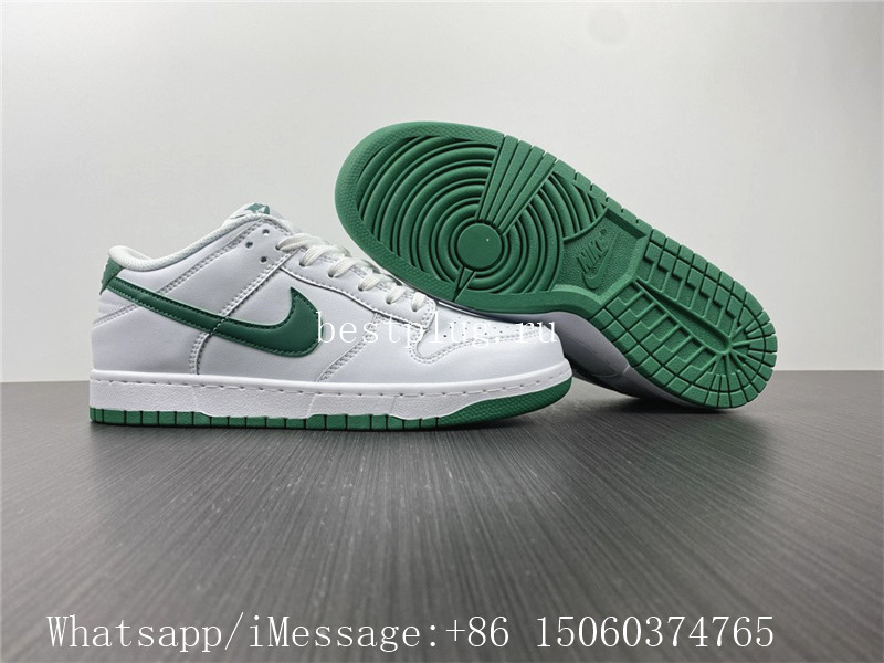 Nike Dunk Low White Green Noise