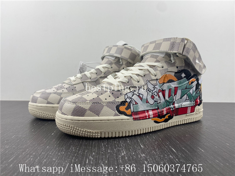 Louis Vuitton x Nike Air Force 1 Mid Graffiti