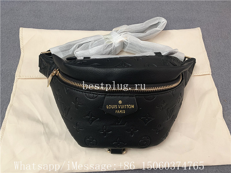 Louis Vuitton Monogram Empreinte Noir Bumbag