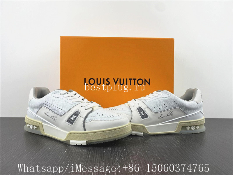 Louis Vuitton Trainer Sneaker White