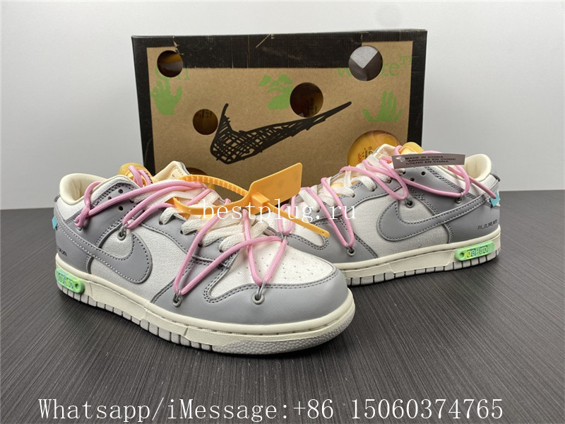 Off White x Nike Dunk Low Lot 09 Of 50