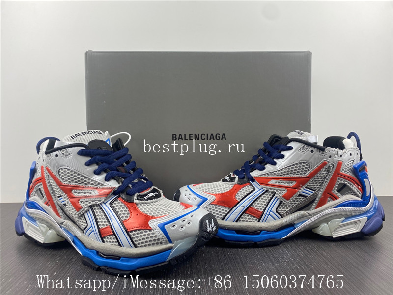 Balenciaga Runner 7.0 Grey Blue Orange