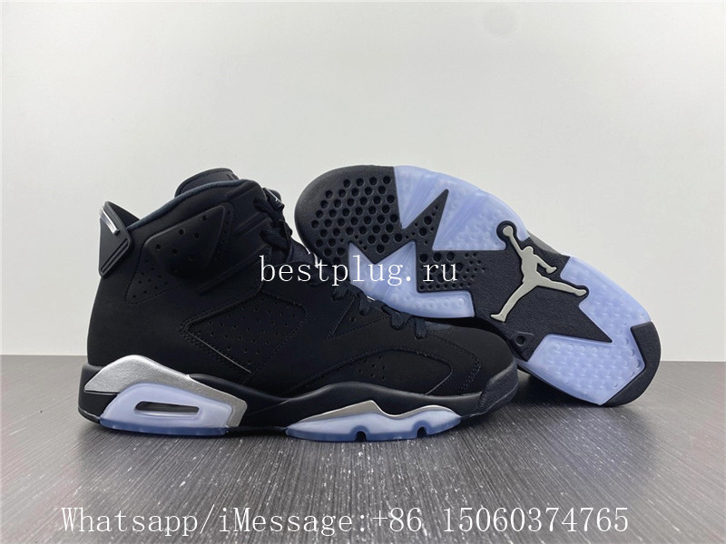 Air Jordan 6 Metallic Silver Chrome