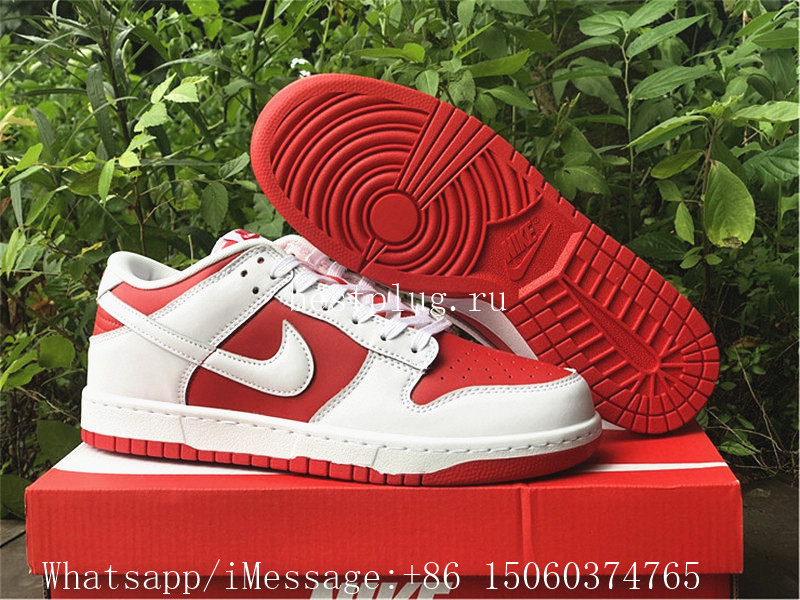 Nike Dunk Low Championship Red University Red