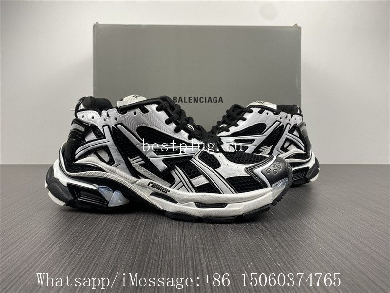 Balenciaga Runner White Black