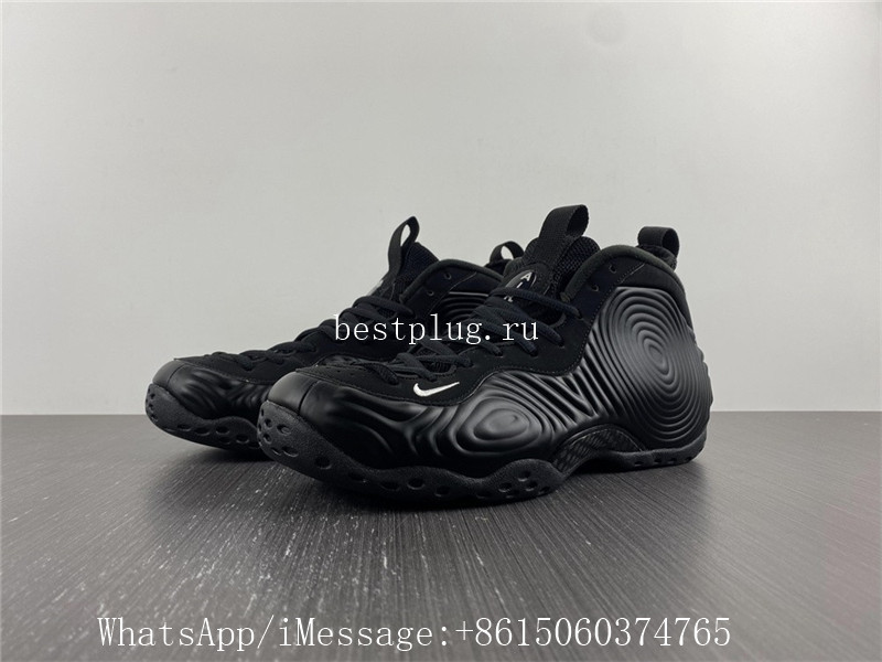 CDG x Nike Air Foamposite One Black