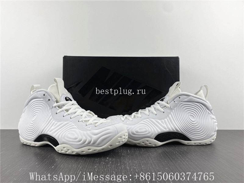 CDG x Nike Air Foamposite One White